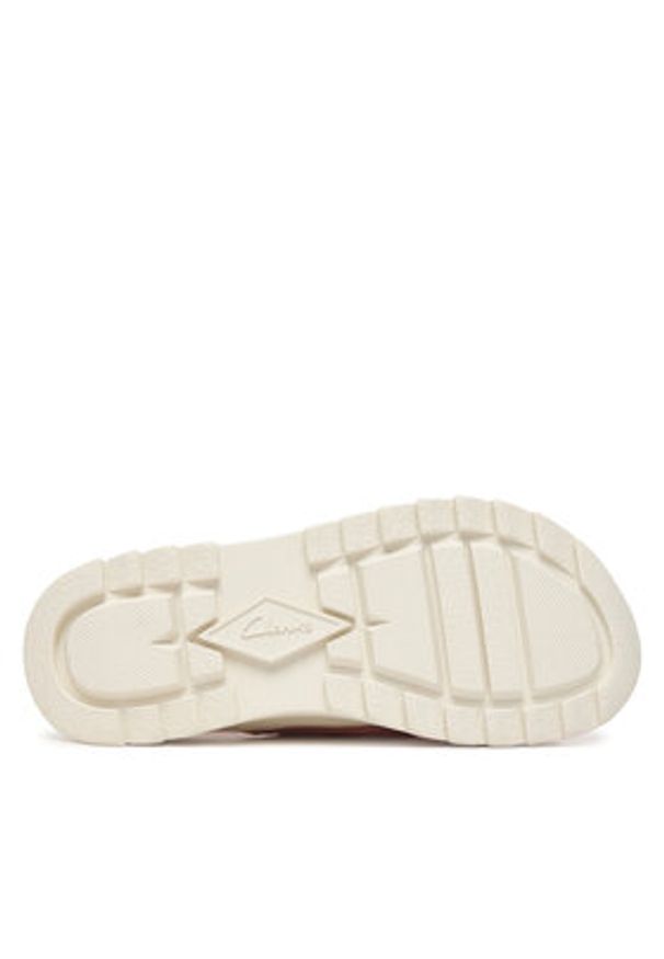 Clarks Sandały DashLite Wish 26186582 Różowy. Kolor: różowy. Materiał: skóra, zamsz