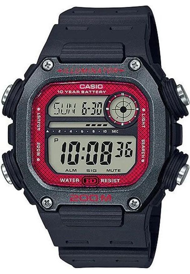 Zegarek Casio ZEGAREK MĘSKI CASIO DW-291H-1BVCF (zd150b)