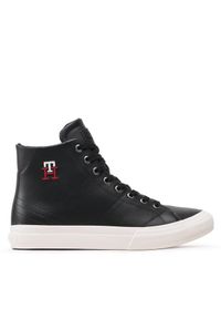 TOMMY HILFIGER - Sneakersy Tommy Hilfiger. Kolor: czarny