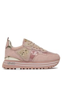 Liu Jo Sneakersy Maxi Wonder 24 BA4049 PX064 Różowy. Kolor: różowy. Materiał: skóra, zamsz