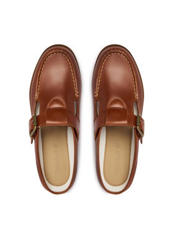 Timberland Klapki CLASSIC BOAT TB0A5MT9EM61 Brązowy. Kolor: brązowy. Materiał: skóra