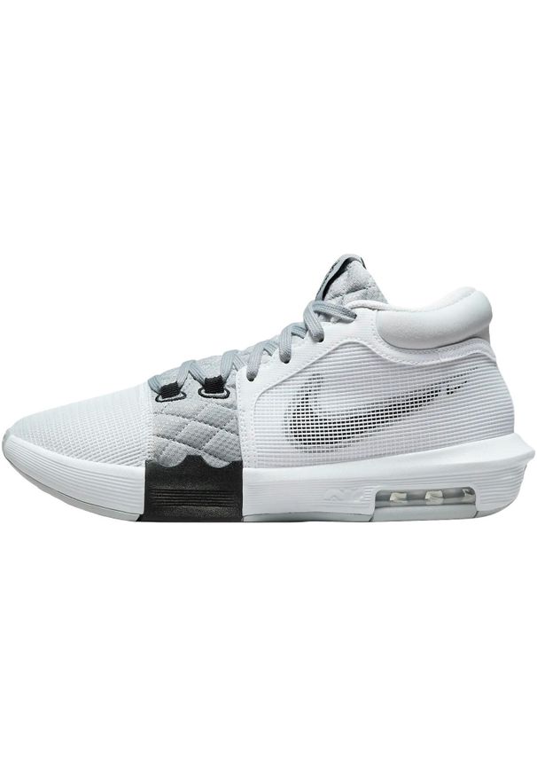 Buty Nike LEBRON WITNESS VIII, Mężczyźni. Kolor: biały. Materiał: materiał