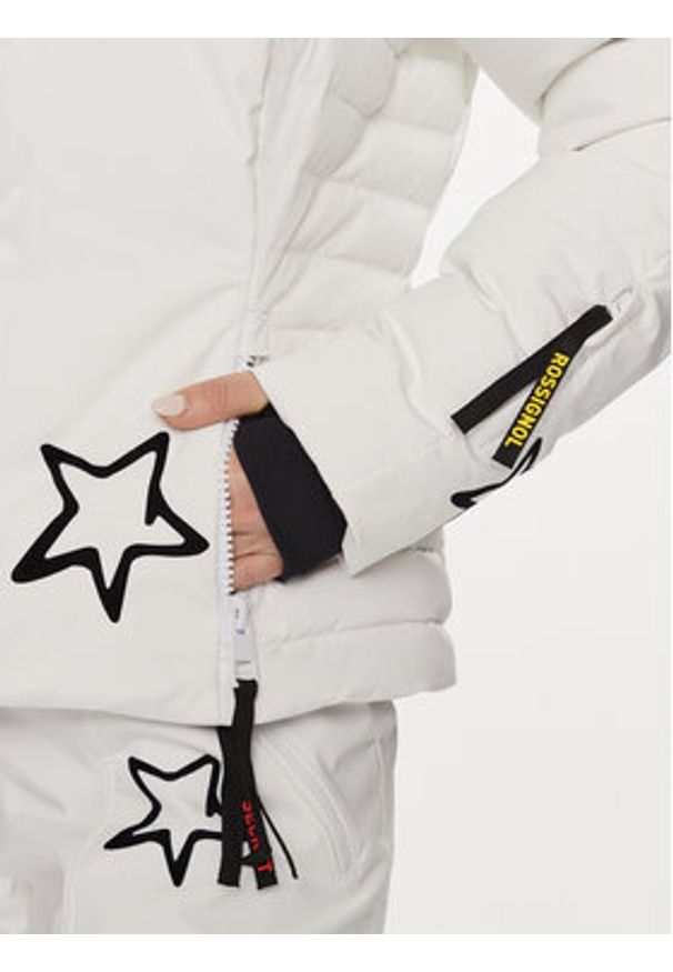 Rossignol Kurtka narciarska Stellar RLMWJ33 Biały Regular Fit. Kolor: biały. Materiał: syntetyk. Sport: narciarstwo