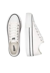 Sprandi Trampki YL201404 Biały. Kolor: biały. Materiał: materiał #3
