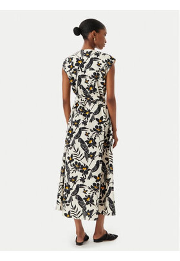 LOLA CASADEMUNT Sukienka koszulowa MS2616009 Czarny Regular Fit. Kolor: czarny. Materiał: bawełna. Typ sukienki: koszulowe