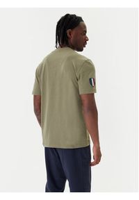 Aeronautica Militare T-Shirt 261TS2544UJ00592 Zielony Regular Fit. Kolor: zielony. Materiał: bawełna #4