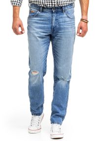 Wrangler - WRANGLER TEXAS TAPER MĘSKIE SPODNIE JEANSOWE OKIE W12T7328O 112320077 #8