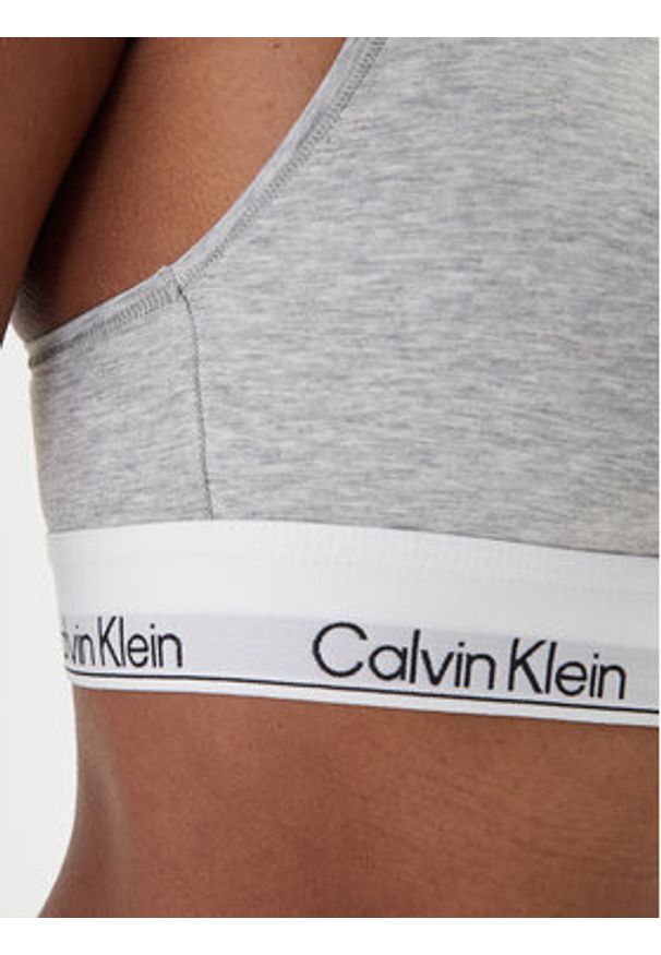 Calvin Klein Underwear Biustonosz top LV00QF8493 Szary. Kolor: szary