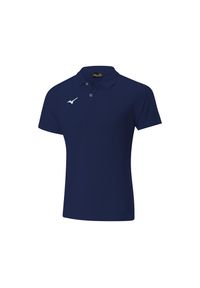 Polo Mizuno Shizuoka. Typ kołnierza: polo. Kolor: niebieski #1