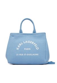 Karl Lagerfeld - Torebka KARL LAGERFELD. Kolor: niebieski #1