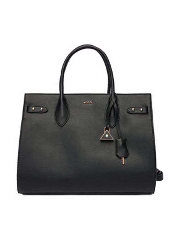 Aldo Torebka Unolaan 14143608 Czarny. Kolor: czarny. Materiał: skórzane