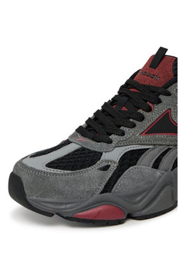 Reebok Sneakersy CHARGE AR30246MNRB Szary. Kolor: szary. Materiał: zamsz, skóra