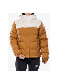 columbia - Kurtka puchowa damska Columbia Bulo Point II Down Jacket. Kolor: brązowy. Materiał: puch. Sport: turystyka piesza