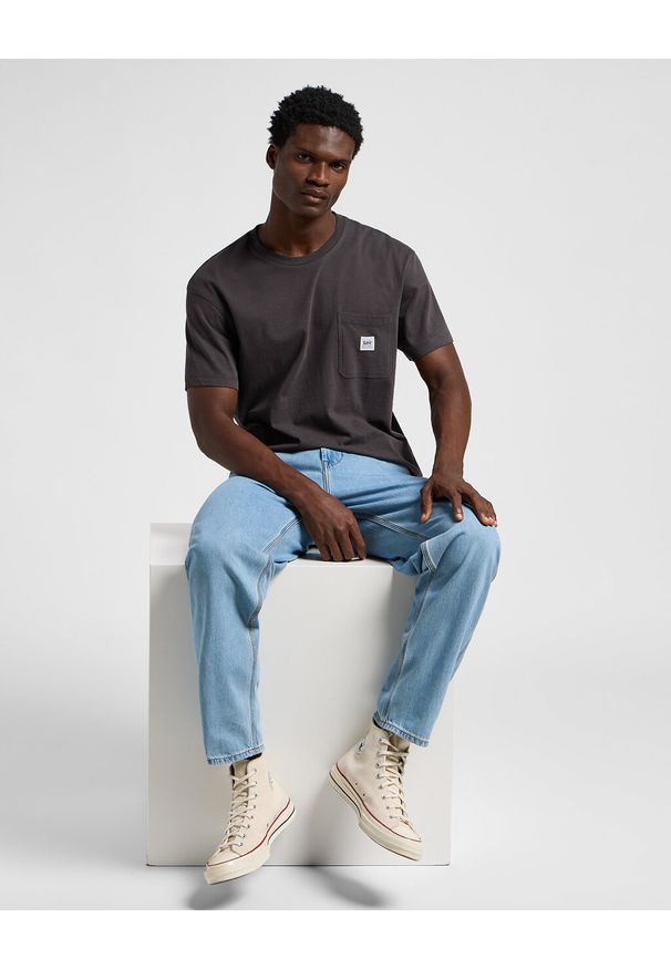 Lee - LEE MĘSKIE SPODNIE JEANSOWE CARPENTER LIGHT 112349188 L75K015654