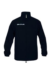 Kurtka Givova Rain Basico czarna. Kolor: czarny. Sport: piłka nożna #1