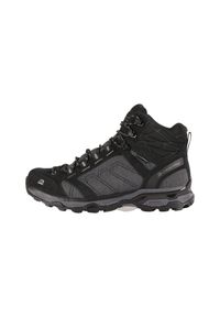 ALPINE PRO - Buty trekkingowe męskie Alpine Pro Cerne Kevlar. Kolor: czarny. Materiał: welur, skóra