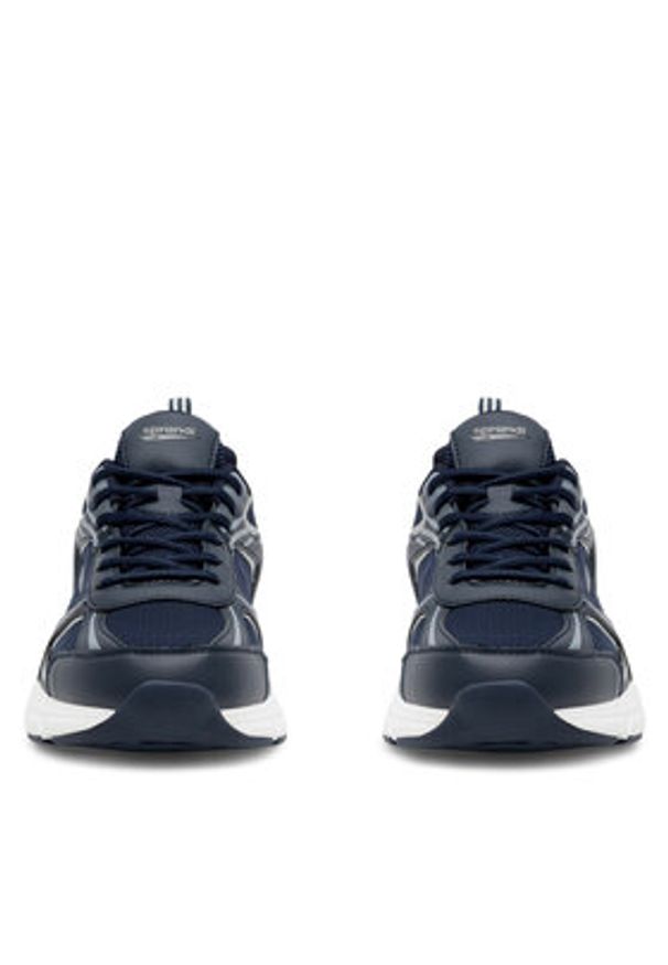 Sprandi Sneakersy MP40-23404Z Granatowy. Kolor: niebieski. Materiał: materiał