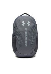 Under Armour Plecak UA Hustle 6.0 Backpack 1384672-025 Szary. Kolor: szary. Materiał: materiał