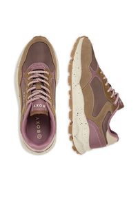 Roxy Sneakersy CEO-V12-1115 Brązowy. Kolor: brązowy. Materiał: materiał #3
