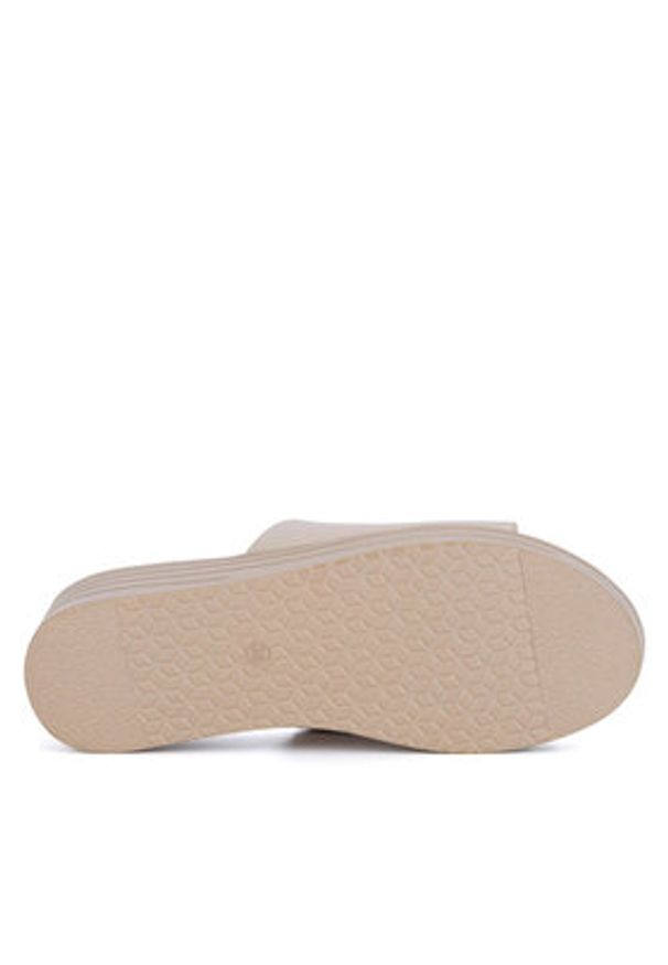 Lasocki Klapki ARC-208-01 Beżowy. Kolor: beżowy. Materiał: skóra