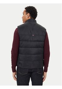 TOMMY HILFIGER - Tommy Hilfiger Kamizelka MW0MW41981 Czarny Regular Fit. Kolor: czarny. Materiał: syntetyk