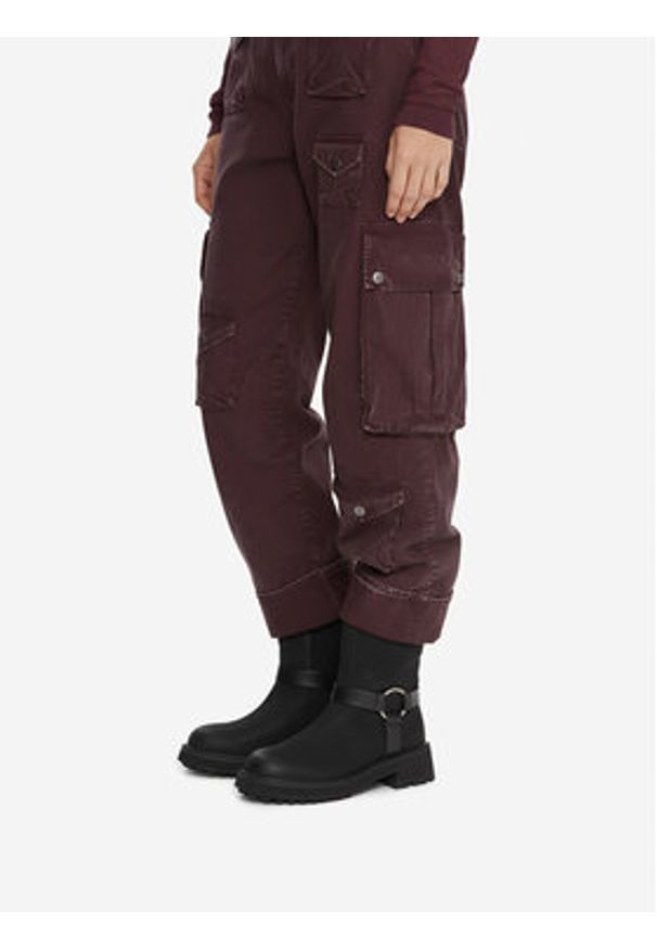 G-Star RAW - G-Star Raw Botki EO-RUZGAR-2521-82 Czarny. Kolor: czarny. Materiał: nubuk, skóra