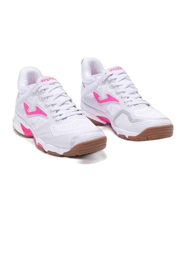 Buty do piłki ręcznej Joma B.Breston. Kolor: biały, wielokolorowy, różowy