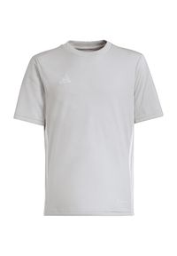 Adidas - Koszulka dla dzieci adidas Tabela 23 Jersey. Kolor: biały, szary, wielokolorowy. Materiał: jersey. Sport: piłka nożna