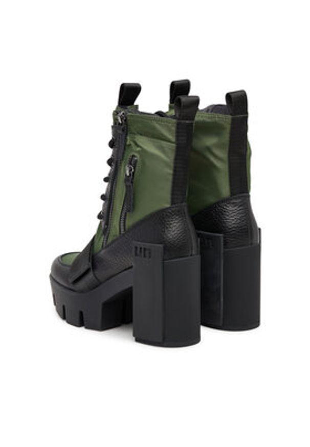 United Nude Trzewiki Grip Combat Mid 10962904165 Khaki. Kolor: brązowy. Materiał: skóra