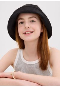 bonprix - Top z bawełną organiczną (3 szt.). Kolor: czarny. Materiał: bawełna