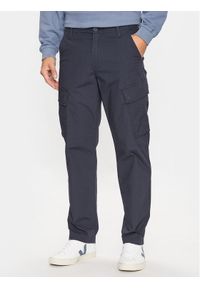 Levi's® Spodnie materiałowe 39441-0034 Granatowy Taper Fit. Kolor: niebieski. Materiał: bawełna