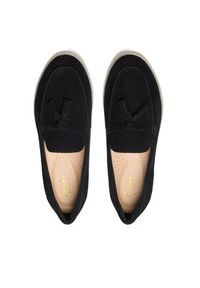 Clarks Mokasyny Narini Edge 26181450 Czarny. Kolor: czarny. Materiał: skóra, zamsz #5
