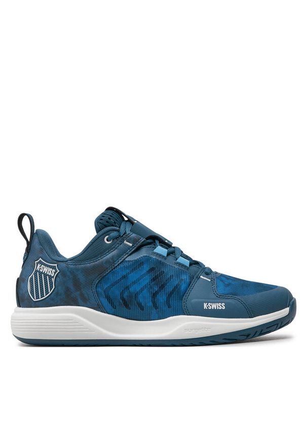 Buty do tenisa K-Swiss. Kolor: niebieski. Sport: tenis