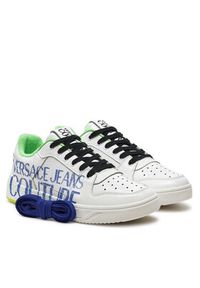Versace Jeans Couture Sneakersy 76YA3SJ5 Biały. Kolor: biały. Materiał: skóra #6