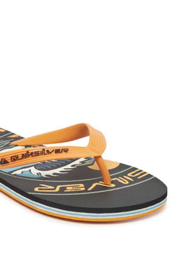Quiksilver Japonki AQYL101427 Pomarańczowy. Kolor: pomarańczowy