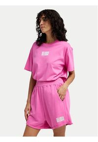 Billabong Szorty sportowe So Typical EBJFB03004 Różowy Loose Fit. Kolor: różowy. Materiał: bawełna #5