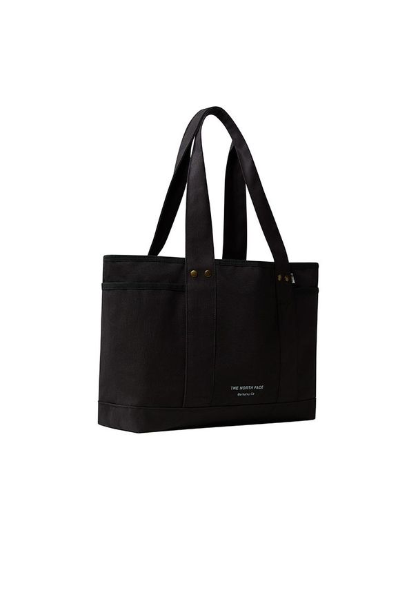 Torba The North Face Circular Cotton Tote 0A88TNJK31 - czarna. Kolor: czarny