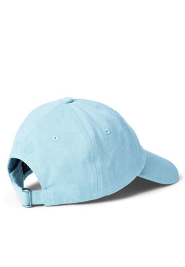 Polo Ralph Lauren Czapka z daszkiem 710964764005 Błękitny. Kolor: niebieski. Materiał: bawełna, materiał