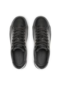 Calvin Klein Sneakersy Low Top Lace Up Festive HM0HM00869 Czarny. Kolor: czarny. Materiał: skóra #3