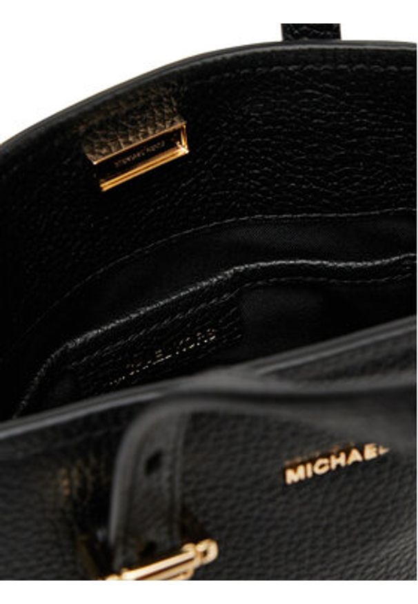 MICHAEL Michael Kors Torebka Quinn 32S5GQNC0L Czarny. Kolor: czarny. Materiał: skórzane