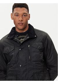 Barbour Kurtka przejściowa Sapper MWX0020BK71 Czarny Regular Fit. Kolor: czarny. Materiał: bawełna #5