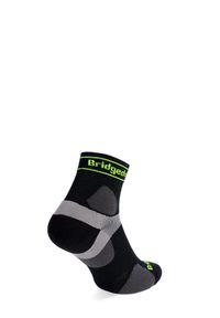 BRIDGEDALE - Skarpety biegowe Bridgedale Ultra Lt T2 Merino Sport 3/4 Crew. Kolor: czarny