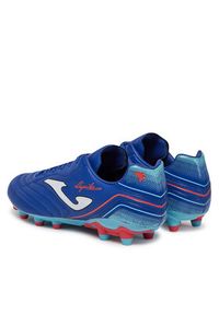 Joma Buty do piłki nożnej Aguila 2504 AGUS2504FG Niebieski. Kolor: niebieski. Materiał: skóra