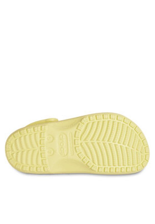 Crocs Klapki Classic 10001 Żółty. Kolor: żółty
