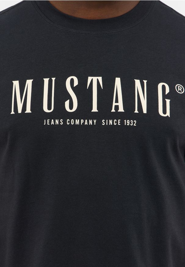Męski T-Shirt Mustang Style Austin Jet Black 1016853 4188