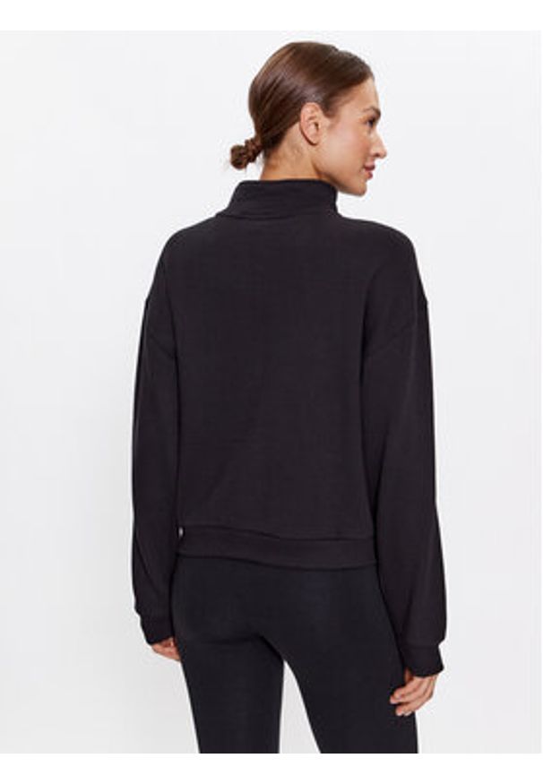 Vans Bluza Leighton Mock Neck Fleece VN000A5V Czarny Regular Fit. Kolor: czarny. Materiał: bawełna, syntetyk