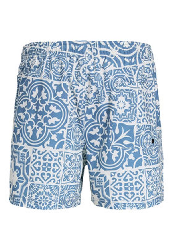Jack & Jones - Jack&Jones Szorty kąpielowe Maui 12277730 Błękitny Regular Fit. Kolor: niebieski. Materiał: syntetyk