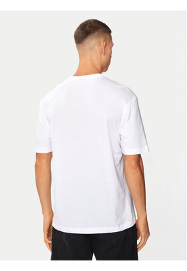 Hugo T-Shirt Narcado 50513316 Biały Relaxed Fit. Kolor: biały. Materiał: bawełna