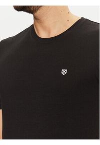 Jack & Jones Komplet t-shirtów Brody 12190468 Czarny Regular Fit. Kolor: czarny. Materiał: bawełna
