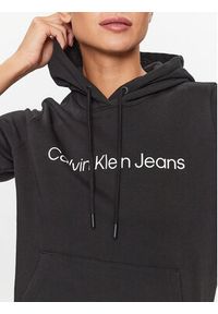 Calvin Klein Jeans Bluza J20J220254 Czarny Regular Fit. Kolor: czarny. Materiał: bawełna #5